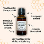Propolis-Tinktur 20 ml in Tropfflasche von Imkerei Blütenstolz, traditionelles Naturprodukt als Tropfflasche, aus eigener Imkerei